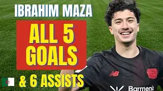 Ibrahim Maza - ALL 5 GOALS & ASSISTS FOR BAYER 04 LEVERKUSEN IN 2025/26 | Skills & Highlights