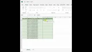 Use Text() formula in excel for Date Format YYYY/MM/DD , DD/MM/YYYY , MM/DD/YYYY