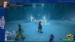 Part 22: Kingdom Hearts 3 Let's Play (PS4) Exploring the Labyrinth of Ice