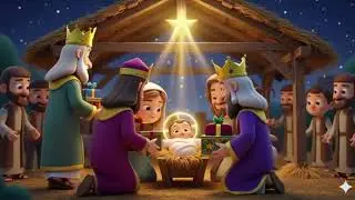 🌟 Baby Jesus Is Born | Best Bible Songs | Kids and Toddlers – Nursery Rhymes ⭐