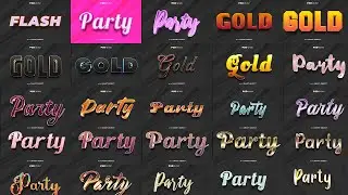 2022 3D Text Effect Bundle Part 47