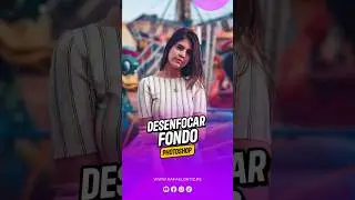 Desenfocar fondo con 
