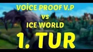 Voice Proof V.P vs ICE World - Kral İnternet Cafe 10. LoL Turnuvası (22.06.2019)
