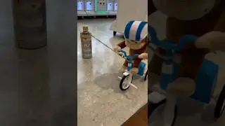 Money Riding a Bike #monkey #bike #short