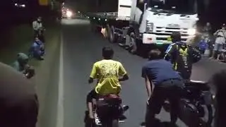 Balap liar Purwokerto Mio pwt(Bryan uchil45 vs Mio GGB majenang( Surya ap23)