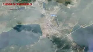 Перемещение к точке на карте из космоса