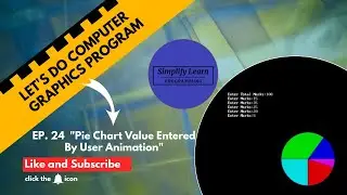 How To Create Pie Chart With Value Enter By User Animation in C Or C++ (Computer Graphics)