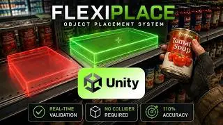 FlexiPlace - Unity 3D Object Placement System | Pick & Drop, Rotation, Save/Load