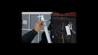 Replace insulated glass in spot welded sash frame