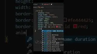 | Circle Animation using HTML and CSS | Wenu Developer || 