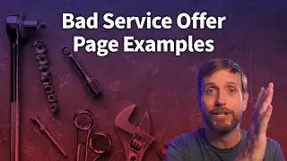 Examples of Bad Service Offer Pages. Don’t Do This!