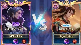 Flo Đụng Độ Ryoma Tại Lane Tà Thần Và Lối Chơi Khắc Chế Chuẩn Chỉ Khiến Top Team Bạn Bất Lực