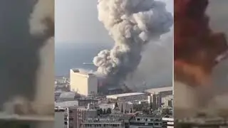 Beirut FUERTE EXPLOSION