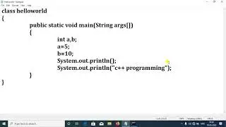 System.out.println() In java | What Is System.out.println Explained With Eg | Last Moment Classes