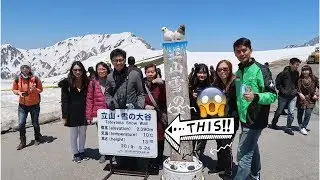 GOKIL! NGEGOJEK SAMPAI GUNUNG SALJU TATEYAMA