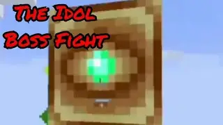 Minecraft Idolizing The Idol Boss Fight ( 1.16.5 Mod )