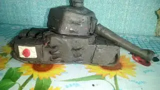 Танк хэви из пластилина