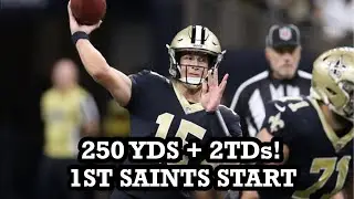 Trevor Siemian Battles Back vs Falcons w/ 250 Yds & 2TDs | Saints vs Falcons