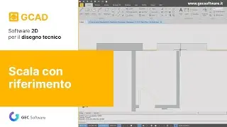 GCAD - Scala con riferimento
