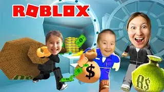СИМУЛЯТОР ВОРА ROBLOX! Ограбление банка в роблоксе! Игровой Летсплей от мисс Томирис геймс