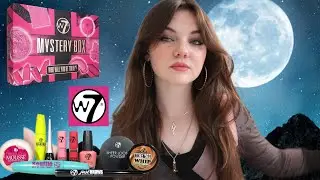 HIEROM BEN IK 'S NACHTS BANG – W7 MAKE UP TESTEN!! - BIBI