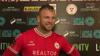 Player of the Match Paddy Barrett speaks after the Dublin Derby draw