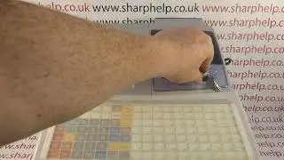 How To Program A Training Mode Clerk Cashier Sharp XE-A213 / XE-A302 / XEA302 Cash Register Tutorial