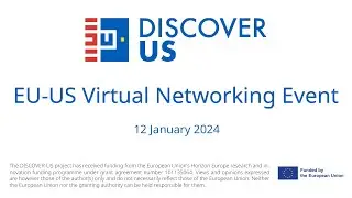 DISCOVER-US EU-US Virtual Networking Event