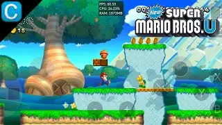 New Super Mario Bros. U | 60fps Best Setting | Cemu