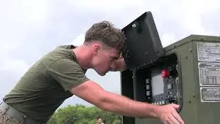 U.S. Marines assemble TSP-80 radar system