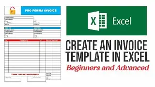 How to Make a Professional Invoice in Excel | Proforma Invoice