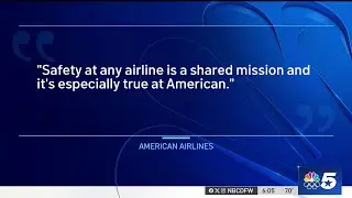 Union representing American Airlines pilots expresses concerns over safety in the skies