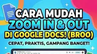 Cara Zoom In & Out images Google Docs di HP Android (Mudah & Cepat!) 📱2026