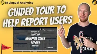 How To Create a Guided Tour Layer in Power BI - UI/UX Trick