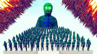 100x TERRIBLE MONSTER + 1x GIANT vs EVERY GOD - Totally Accurate Battle Simulator TABS