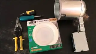 DIY Retrofitting a CFL Can Light with an LED Can Light