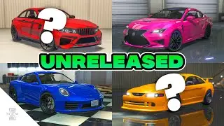 All UNRELEASED Dripfeed Vehicles - Los Santos Tuners DLC (GTA Online)