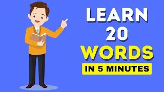 Learn 20 English Words In 5 Minutes | English Vocabulary With Sentence
