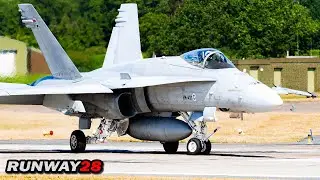 Finnish Air Force F/A-18 Hornet - HavLLv-31 - Karjalan Lennosto