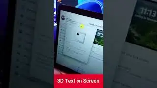 How to Set 3D Text on Windows 11 