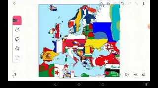 карта Европы часть 2