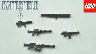 LEGO Battlefield 4 EPIC Weapons