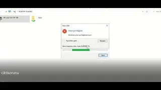 Windows yazıcıya bağlanamıyor işlem başarısız oldu hata 0x0000011b. Sorunu Çözümü