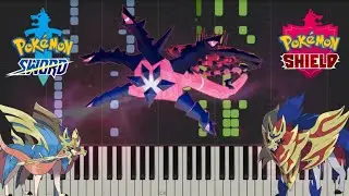 Pokemon Sword & Sheild - Battle! Eternatus ~ Phase 3 [Piano Tutorial] (Synthesia)