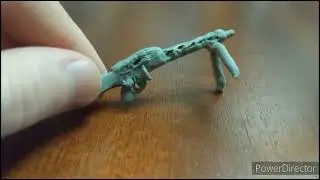 Пулемет MG-42 из пластилина. Анимация