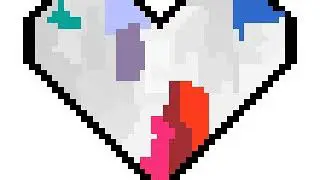 Sandbox- Rainbow Heart- Time laspse