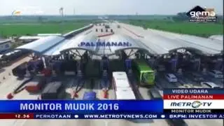 Arus Kendaraan di TOL PALIMANAN Masih Normal [Mudik 2016]