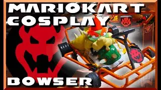 Epic Mario Kart 8 Bowser Cosplay Build - Behind the Scenes #mariokart #nintendo #wave6 #viral #king