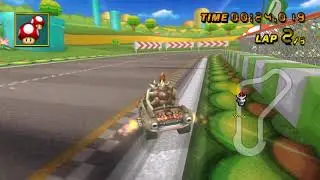 [MKWii TAS] Luigi Circuit - 1:11.672 (Kart)