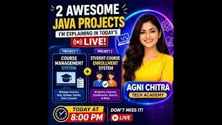 🔴 👉 2 Java Projects in 1 Live 🔥 Course Management + Student Enrollment System (No DB)